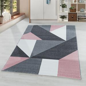 Moderní kusový koberec Ottawa 4205 pink | Vícebarevná Typ: 80x150 cm