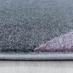 Moderní kusový koberec Ottawa 4205 lila | Vícebarevná Typ: 80x150 cm