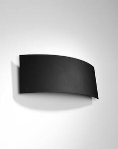 Nástěnné svítidlo Magnus, 1x černé kovové stínítko
