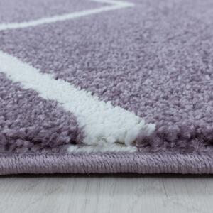 Moderní kusový koberec Rio 4602 lila | Fialová Typ: 120x170 cm