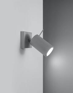 Sollux Lighting Nástěnná lampa - Ring 1 - šedá