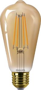 LED filament žárovka E27 ST64 3,1W (25W) 250lm 1800K nestmívatelná, jantarová