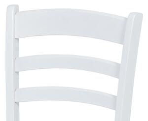 Autronic AUC-004 WT - Jídelní židle celodřevěná, bílá