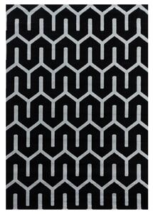 Moderní kusový koberec Costa 3524 black | Černá Typ: 240x340 cm