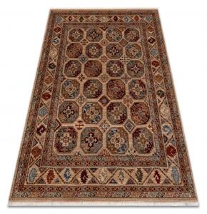 Makro Abra Koberec klasický vlněný KESHAN 7874/53555 béžový terakota Rozměr: 80x145 cm