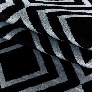 Moderní kusový koberec Costa 3525 black | Černá Typ: 80x150 cm