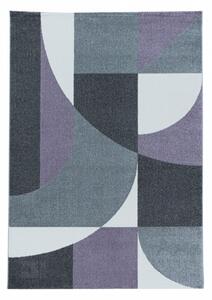 Moderní kusový koberec Efor 3711 violet | Vícebarevná Typ: 80x150 cm