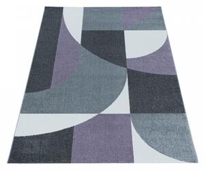 Moderní kusový koberec Efor 3711 violet | Vícebarevná Typ: 160x230 cm