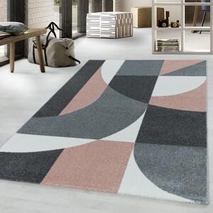 Moderní kusový koberec Efor 3711 rose | Vícebarevná Typ: 80x250 cm