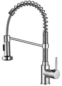 Kuchinox Loco, vysoká dřezová baterie s flexibilním výtokem, chromová, LAV-BQC_06SD