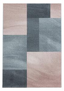 Moderní kusový koberec Efor 3712 rose | Vícebarevná Typ: 240x340 cm