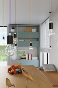 Sollux Lighting Závěsná lampa - Edison - černá