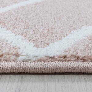 Moderní kusový koberec Efor 3713 rose | Růžová Typ: 160x230 cm