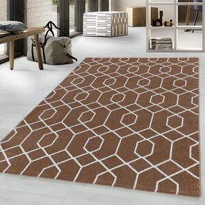 Moderní kusový koberec Efor 3713 copper | Hnědá Typ: 120x170 cm