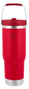 Silvercrest® Termo hrnek z nerezové oceli (červená) (100409100003)