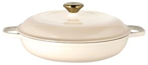 Silvercrest® Litinová servírovací pánev Premium, Ø 30 cm (béžová) (100409626004)