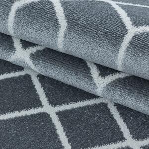 Moderní kusový koberec Efor 3713 grey | Šedá Typ: 80x250 cm