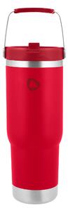 Silvercrest® Termo hrnek z nerezové oceli (červená) (100409100003)