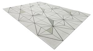 Koberec COLOR 19447/062 SISAL Diamant trojúhelníky krémový velikost 120x170 cm | krásné koberce cz