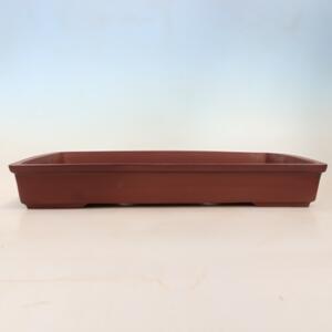 E-bonsai Keramická Miska 45 x 29 x 6,5 cm cihlová