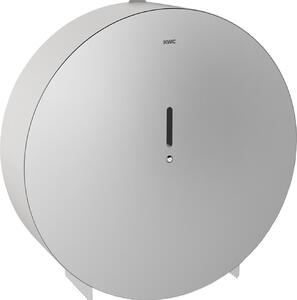 KWC AR Velký držák na toaletní papír, RODAN, nerezová ocel, 369x369x108 mm, povrchová montáž, 350 mm role
