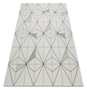 Koberec COLOR 19447/062 SISAL Diamant trojúhelníky krémový velikost 160x230 cm | krásné koberce cz