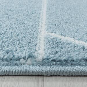 Moderní kusový koberec Efor 3715 blue | Modrá Typ: 80x150 cm