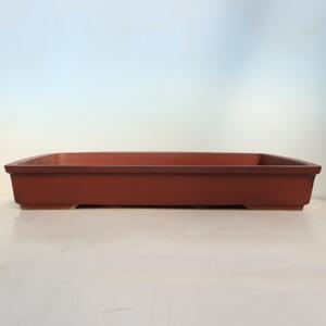 E-bonsai Keramická Miska 45 x 29 x 6,5 cm cihlová