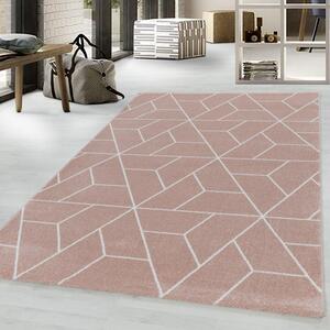 Moderní kusový koberec Efor 3715 rose | Růžová Typ: 160x230 cm