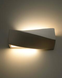 Sollux Lighting Nástěnná keramická lampa - Sigma mini - bílá
