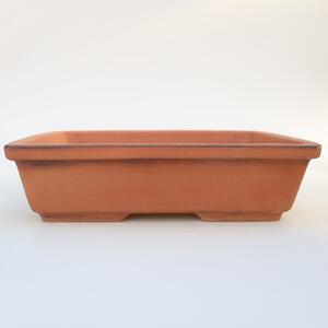 E-bonsai Keramická Miska 25,5 x 19 x 7 cm cihlová