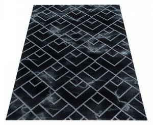 Moderní kusový koberec Naxos 3814 silver | Vícebarevná Typ: 80x250 cm