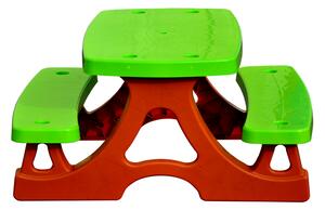 Tomido dětský stůl a židle pro zahradní domeček GREEN 0000000083