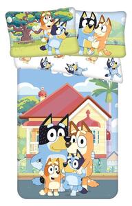 Bavlněné dětské povlečení do postýlky 100x135 cm Bluey – Jerry Fabrics