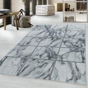 Moderní kusový koberec Naxos 3816 silver | Vícebarevná Typ: 80x250 cm