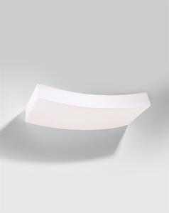 Nástěnné svítidlo Hattor, 1x bílé keramické stínítko