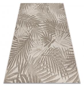 Dywany Luszczow Kusový koberec SIZAL FLOORLUX 20504 LISTY šampaňské / taupe DŽUNGLE Rozměr koberce: 200 x 290 cm