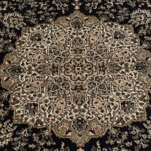 Klasický kusový koberec Kashmir 2608 black | Černá Typ: 120x170 cm
