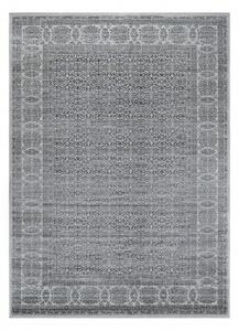 Koberec NOBIS 84302 stříbro/antracit vzor rámu velikost 185x275 cm | krásné koberce cz