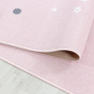 Dětský kusový koberec Play 2901 pink | Růžová Typ: 100x150 cm