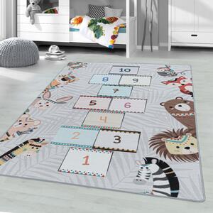 Dětský kusový koberec Play 2903 grey | Šedá Typ: 80x120 cm