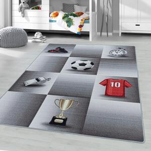 Dětský kusový koberec Play 2906 grey | Šedá Typ: 120x170 cm