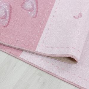 Dětský kusový koberec Play 2905 pink | Růžová Typ: 100x150 cm