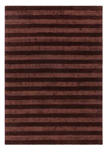 Vínový ručně tkaný koberec z recyklovaných vláken 160x230 cm Connor – MADE