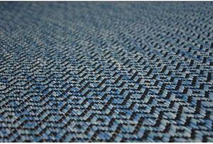 Koberec SISAL LOFT 21144 modrý/černý/stříbrný velikost 200x290 cm | krásné koberce cz