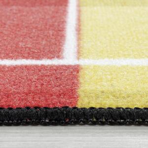 Dětský kusový koberec Play 2912 red | Vícebarevná Typ: 100x150 cm