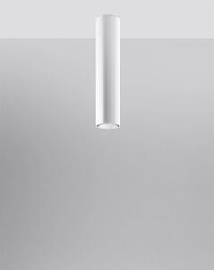 Stropní svítidlo Lagos, 1x bílé kovové stínítko, (40 cm)