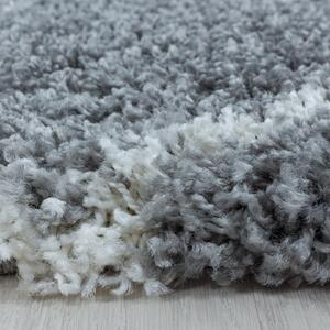 Chlupatý kusový koberec Alvor Shaggy 3401 grey | Šedá Typ: 160x230 cm