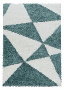 Moderní kusový koberec Tango Shaggy 3101 blue | Modrá Typ: 80x250 cm