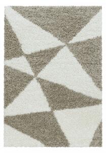 Moderní kusový koberec Tango Shaggy 3101 beige | Béžová Typ: 280x370 cm